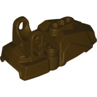 LEGO® los onderdeel Hero Factory in kleur Donker Bruin 90661