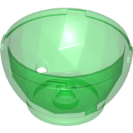 LEGO® los onderdeel Container Doorzichtig Groen 24130