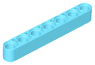 LEGO® onderdeel Technische Hefbalk Medium Azuurblauw 32524