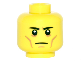 LEGO® los onderdeel Hoofd in kleur Geel 3626cpb1498