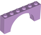 LEGO® los onderdeel Steen Boog in kleur Lavendel 15254