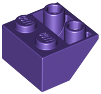 Plaatje in Gallery viewer laden, LEGO® los onderdeel Dakpan Omgekeerd Donkerpaars 3660