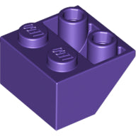 LEGO® los onderdeel Dakpan Omgekeerd Donkerpaars 3660