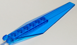 LEGO® los onderdeel Scharnier Doorzichtig Donkerblauw 57906