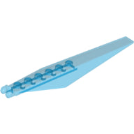 Plaatje in Gallery viewer laden, LEGO® los onderdeel Scharnier Doorzichtig Donkerblauw 57906