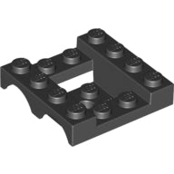 Plaatje in Gallery viewer laden, LEGO® los onderdeel Spatbord in kleur Zwart 24151