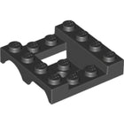 LEGO® los onderdeel Spatbord in kleur Zwart 24151