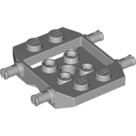 Plaatje in Gallery viewer laden, LEGO® los onderdeel Onderstel Licht Blauwachtig Grijs 24326