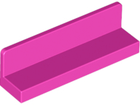 LEGO® los onderdeel Paneel in kleur Donker Roze 30413