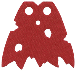 LEGO® los onderdeel Lijf Accessoire Donkerrood 86038