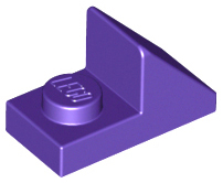 LEGO® los onderdeel Dakpan Algemeen Donkerpaars 92946