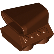 Plaatje in Gallery viewer laden, LEGO® los onderdeel Voertuig in kleur Roodachtig Bruin 50943