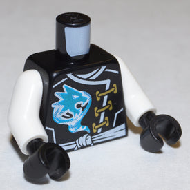 LEGO® los onderdeel Lijf met Motief Zwart 973pb2373c01