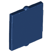 LEGO® los onderdeel Venster, Ruit en Luik Donkerblauw 60601