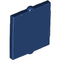 LEGO® los onderdeel Venster, Ruit en Luik Donkerblauw 60601