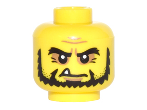 LEGO® los onderdeel Hoofd in kleur Geel 3626cpb1500