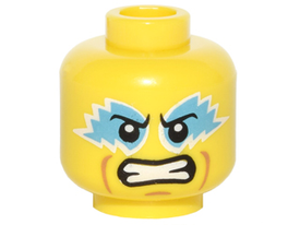 LEGO® los onderdeel Hoofd in kleur Geel 3626cpb1485