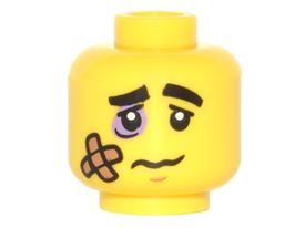 LEGO® los onderdeel Hoofd in kleur Geel 3626cpb1492