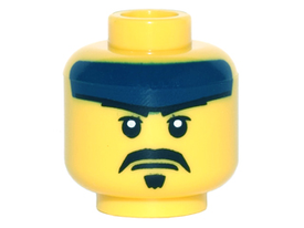 LEGO® los onderdeel Hoofd in kleur Geel 3626cpb1483