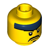 LEGO® los onderdeel Hoofd in kleur Geel 3626cpb1483