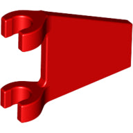 LEGO® los onderdeel Vlag in kleur Rood 44676