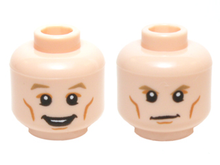 Plaatje in Gallery viewer laden, LEGO® los onderdeel Hoofd in kleur Lichte Noga 3626pb1464