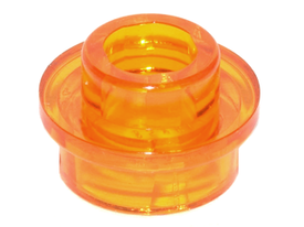 LEGO® los onderdeel Plaat Rond Doorzichtig Oranje 85861