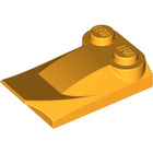 LEGO® los onderdeel Dakpan Gebogen Helder Licht Oranje 47456