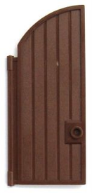 LEGO® los onderdeel Deur in kleur Roodachtig Bruin 24054