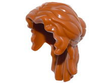 Plaatje in Gallery viewer laden, LEGO® los onderdeel Haar in kleur Donker Oranje 15499