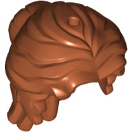 Plaatje in Gallery viewer laden, LEGO® los onderdeel Haar in kleur Donker Oranje 15499