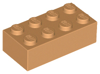 Plaatje in Gallery viewer laden, LEGO® los onderdeel Steen in kleur Medium Noga 3001