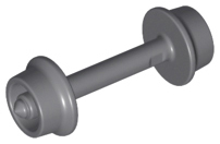 LEGO® los onderdeel Wiel Donker Blauwachtig Grijs 24869