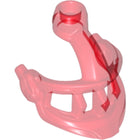 LEGO® Hoofddeksel Accessoire Doorzichtig Rood 22400