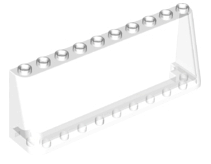 LEGO® los onderdeel Voorruit in kleur Doorzichtig 24607