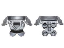 Plaatje in Gallery viewer laden, LEGO® los onderdeel Lijf Accessoire in kleur Zilver 22402