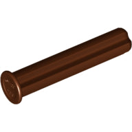 Plaatje in Gallery viewer laden, LEGO® los onderdeel Technische As Roodachtig Bruin 24316