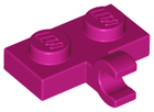 LEGO® los onderdeel Plaat Aangepast in kleur Magenta 11476