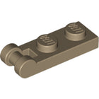 LEGO® los onderdeel Plaat Aangepast Donker Geelbruin 60478