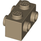 LEGO® los onderdeel Steen Aangepast Donker Geelbruin 52107