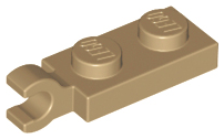 Plaatje in Gallery viewer laden, LEGO® los onderdeel Plaat Aangepast Donker Geelbruin 63868