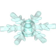 Plaatje in Gallery viewer laden, LEGO® los onderdeel Rots Doorzichtig Lichtblauw x789