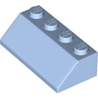 LEGO® los onderdeel Dakpan Algemeen Helder Lichtblauw 3037