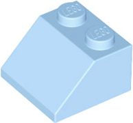 Plaatje in Gallery viewer laden, LEGO® los onderdeel Dakpan Algemeen Helder Lichtblauw 3039