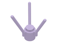 Plaatje in Gallery viewer laden, LEGO® los onderdeel Plant &amp; Struik in kleur Lavendel 3741