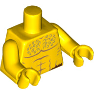 LEGO® los onderdeel Lijf met Motief Geel 973pb2212c01