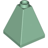 LEGO® los onderdeel Dakpan Algemeen in kleur Zandgroen 3688