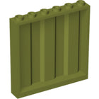 LEGO® los onderdeel Paneel in kleur Olijfgroen 23405