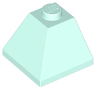 LEGO® los onderdeel Dakpan Algemeen in kleur Licht Aqua 3045