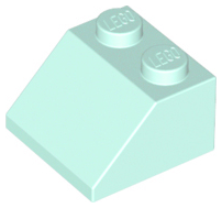 LEGO® los onderdeel Dakpan Algemeen in kleur Licht Aqua 3039